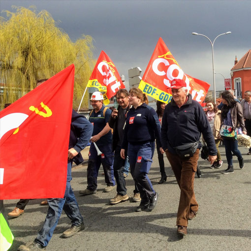 Manisfestation de la CGT