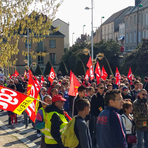 Manisfestation de la CGT