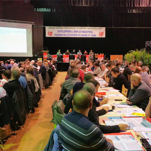 Congrès CGT Saône-et-Loire