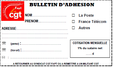 bulletin adhésion FAPT