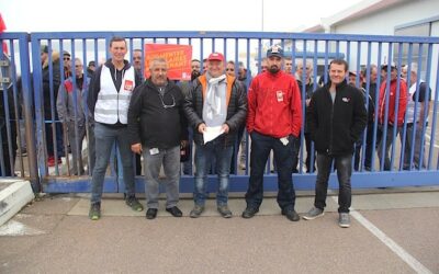 LE CREUSOT : L’accès au site d’Alstom est bloqué depuis ce mardi matin