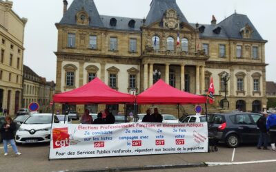 3e caravane CGT des Services Publics ce jeudi 13 octobre 2022