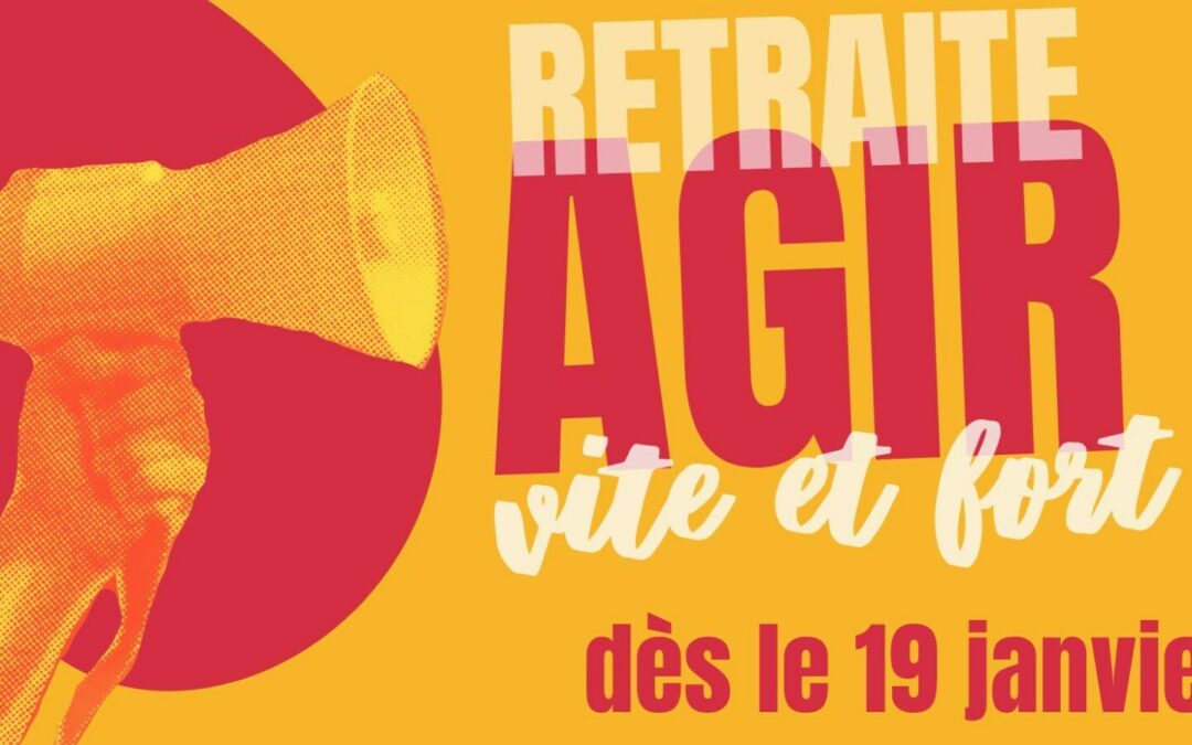 Mobilisation intersyndicale le jeudi 19 janvier 2023