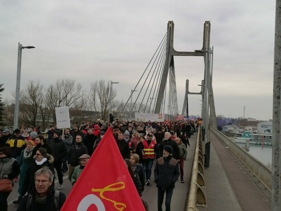 Retour sur la mobilisation exceptionnelle du 7 mars 2023 en Saône et Loire