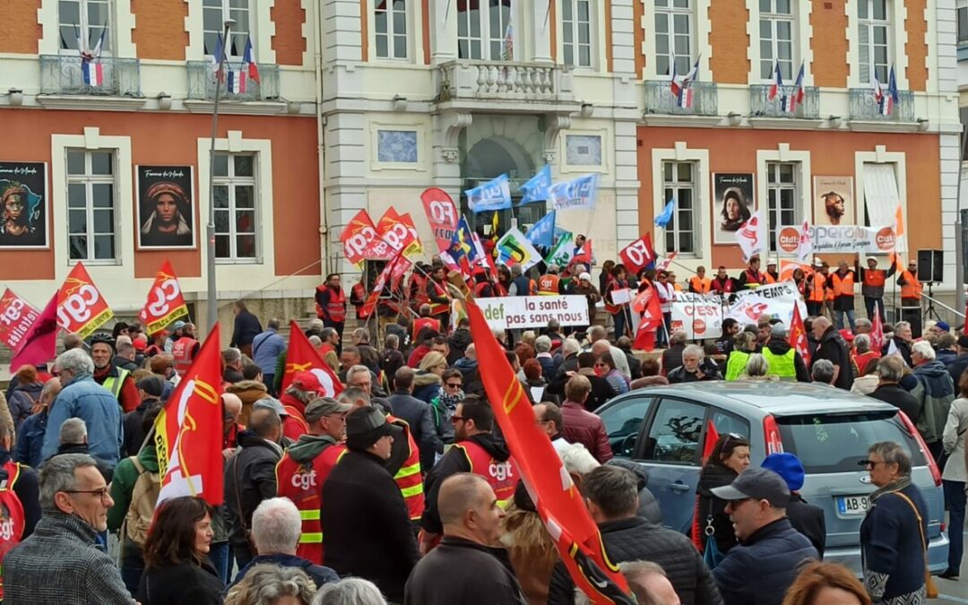 Retour en images sur la journée d’actions et de mobilisations du 6 avril 2023