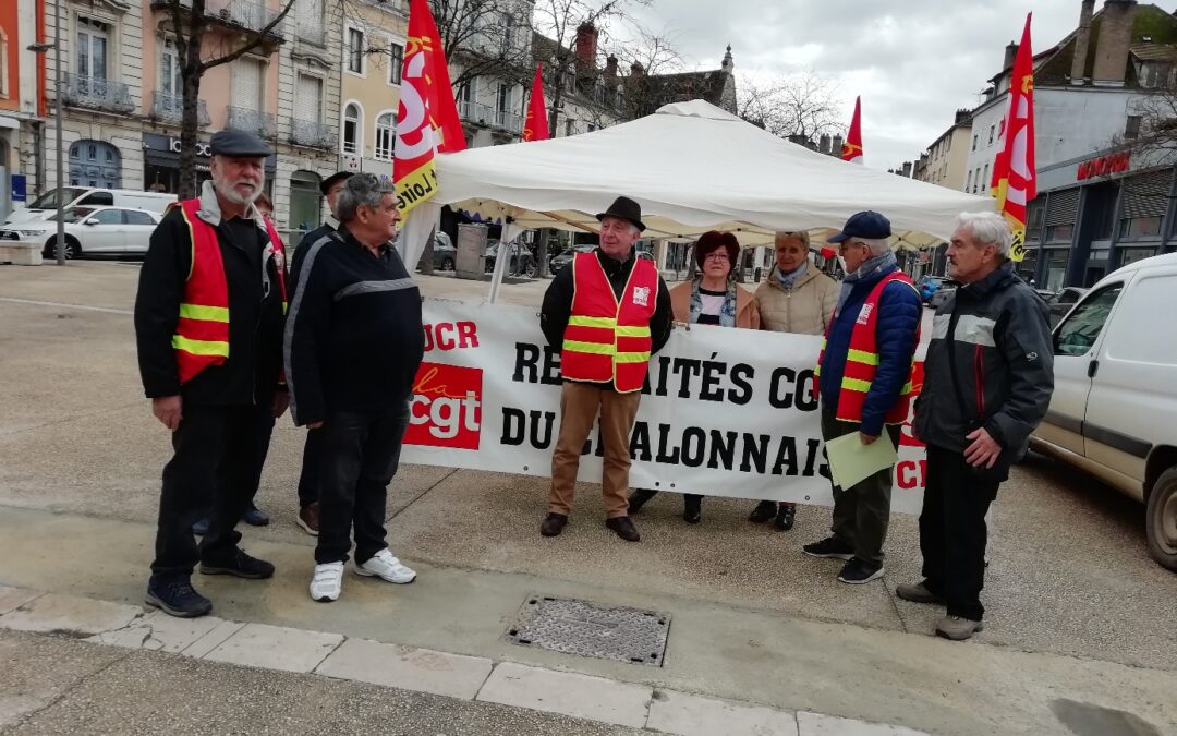 26 mars 2024 : retour en images sur la journée unitaire de mobilisation des retraités