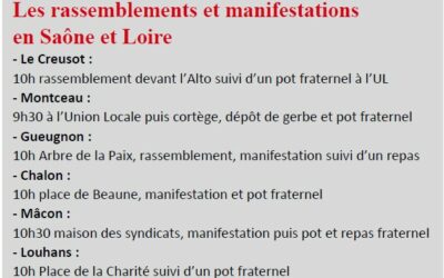 Le 1er mai en Saône et Loire Tract UD CGT 71