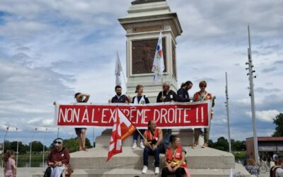 15 juin 2024 : retour en images sur les rassemblements contre l’extrême-droite en Saône et Loire