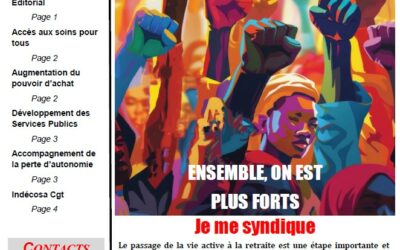 Contact, le bulletin de l’Union Syndicale des Retraité.es de Saône et Loire, consacré au Renforcement