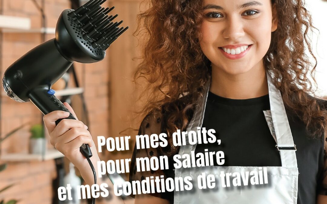Infos CGT Elections Professionnelles Très Petites Entreprises et Salariés des Particuliers Employeurs Episode 1 : Coiffures et métiers connexes / Esthétique