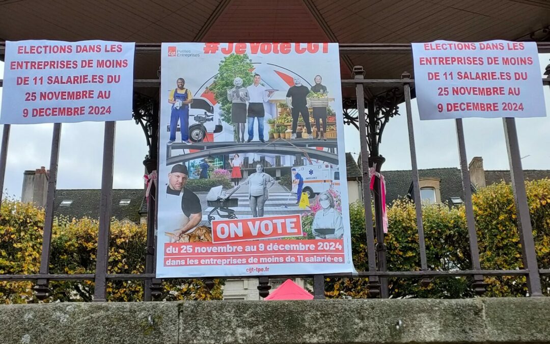 La campagne TPE se poursuit dans le département : cette semaine Autun, Montceau et Chauffailles !
