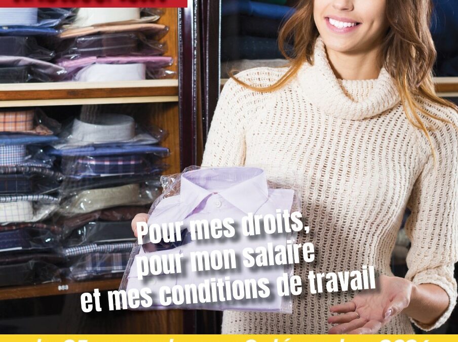 Infos CGT Elections Professionnelles Très Petites Entreprises et Salariés des Particuliers Employeurs Episode 3 : Détaillants Chaussures / Détaillant Habillement