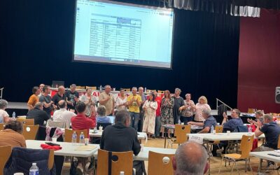 Retour en images sur le Congrès de l’UD CGT 71 les 15 et 16 mai au Creusot à l’Alto
