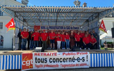 LES 130 ANS DE LA CGT AU CHATEAU DE LA VERRERIE EN IMAGES 17 MAI 2025