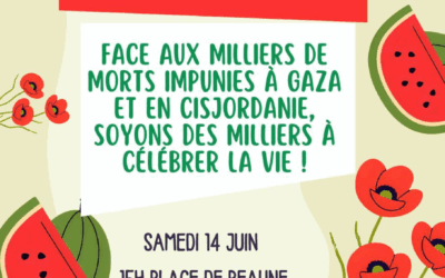 Communiqué commun des sections locales de Saône et Loire de la Ligue des Droits de l’Homme et de l’Association France Palestine Solidarité 71 :