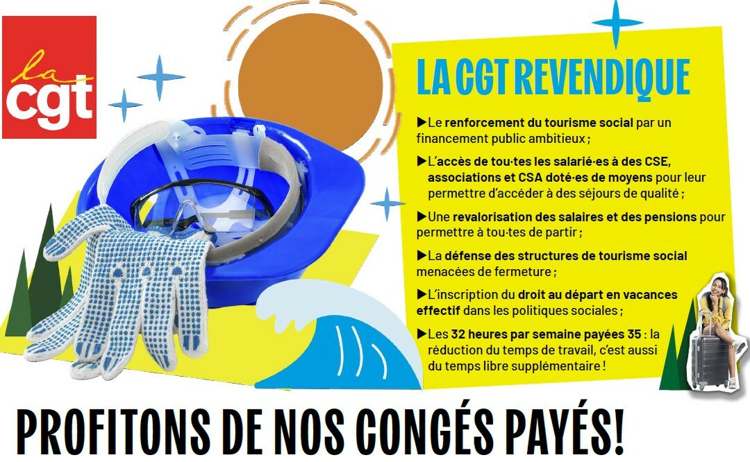 Profitons de nos congés payés !