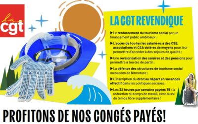 Profitons de nos congés payés !