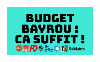 Budget : les sacrifices pour le monde du travail ça suffit ! Signez la pétition !
