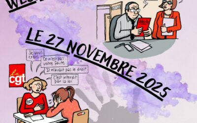 Webinaire CGT du 27 novembre 2025 contre les Violences Sexistes et Sexuelles