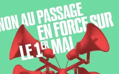 Non au passage en force sur le 1er mai !
