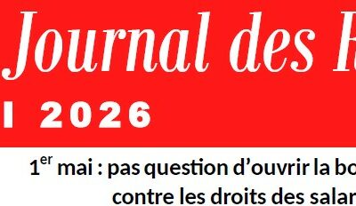Journal des Retraités CGT Mai 2026